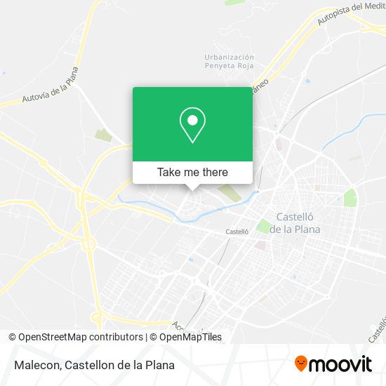 Malecon map