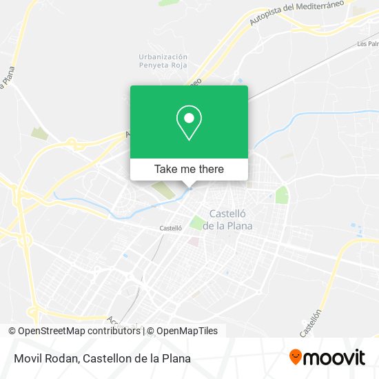 Movil Rodan map