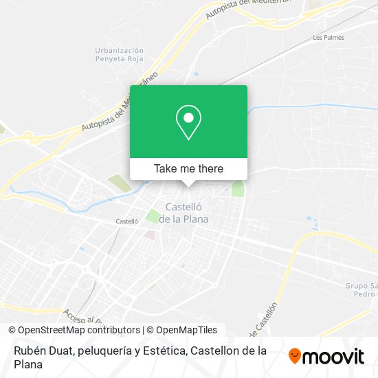 Rubén Duat, peluquería y Estética map