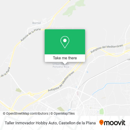 mapa Taller Inmovador Hobby Auto