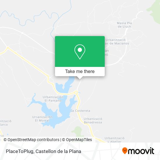 PlaceToPlug map