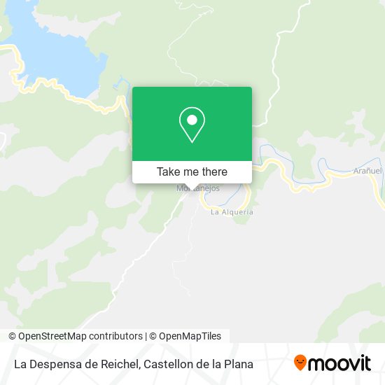 mapa La Despensa de Reichel