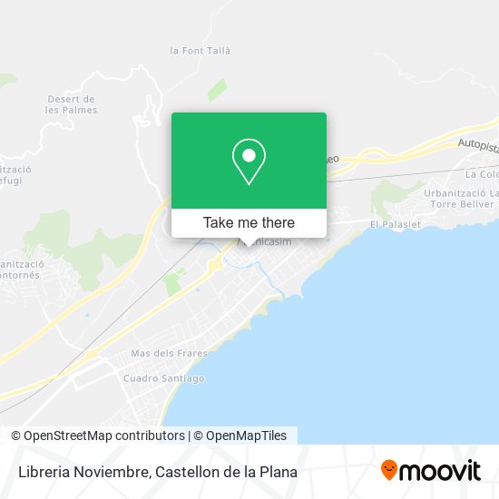 Libreria Noviembre map