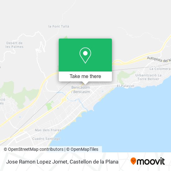 mapa Jose Ramon Lopez Jornet