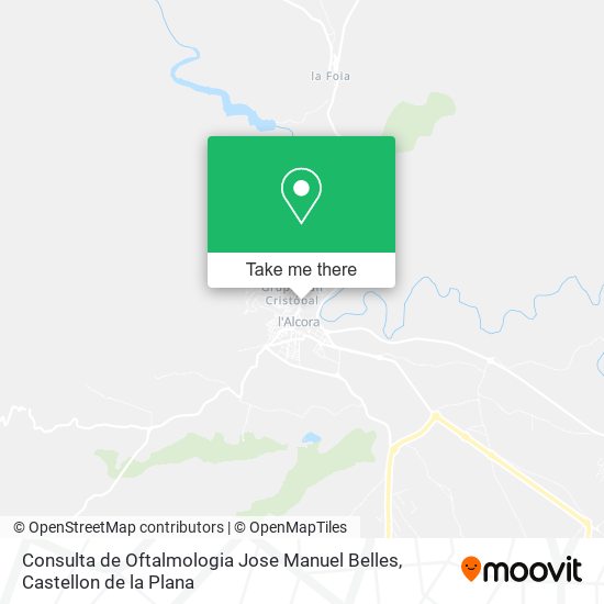 Consulta de Oftalmologia Jose Manuel Belles map