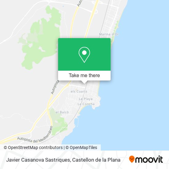 mapa Javier Casanova Sastriques