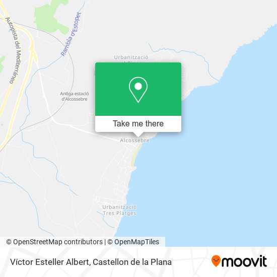 mapa Víctor Esteller Albert