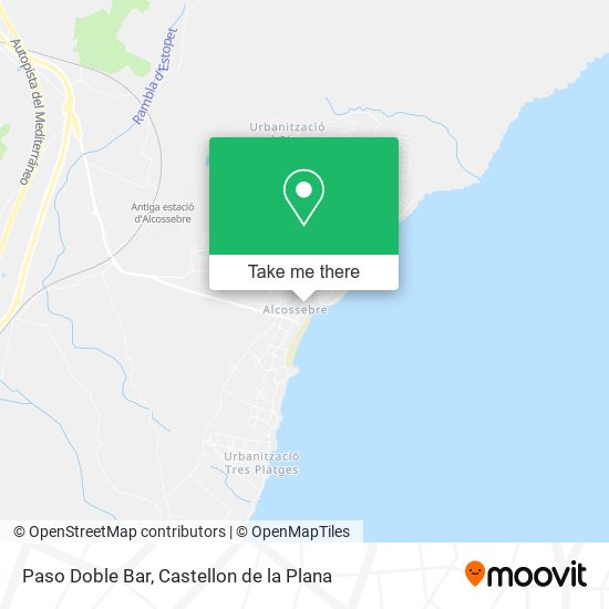 Paso Doble Bar map