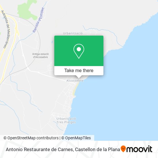 Antonio Restaurante de Carnes map