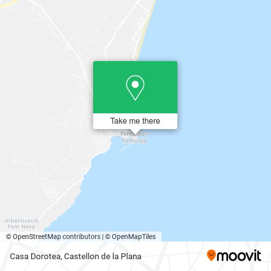 mapa Casa Dorotea