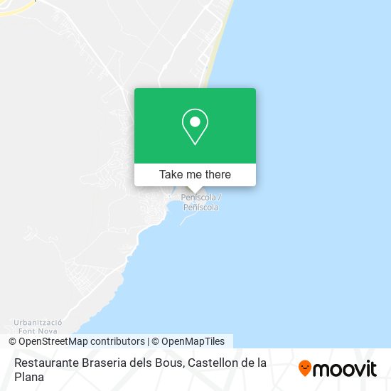 Restaurante Braseria dels Bous map