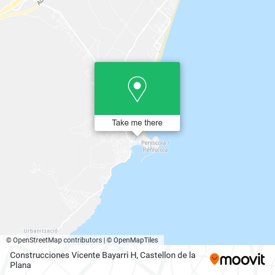 Construcciones Vicente Bayarri H map