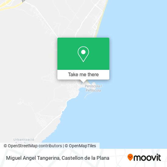 Miguel Angel Tangerina map