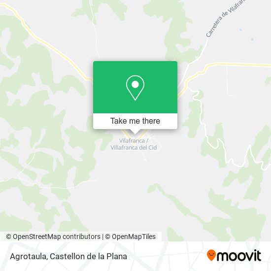 mapa Agrotaula