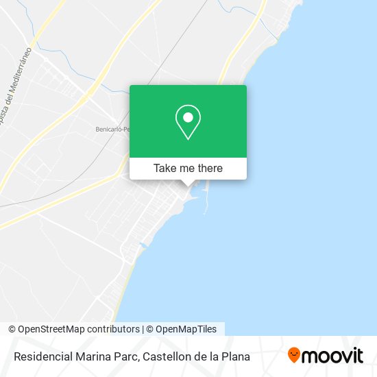 mapa Residencial Marina Parc