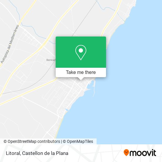 Litoral map