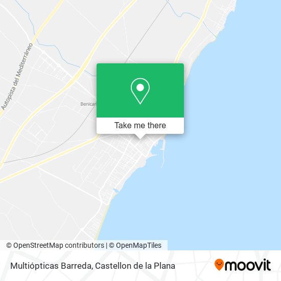 mapa Multiópticas Barreda