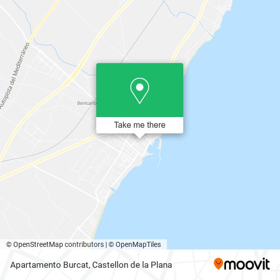 mapa Apartamento Burcat