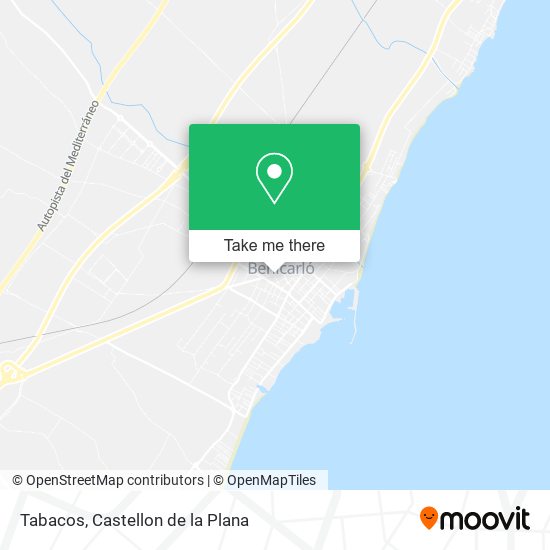 Tabacos map