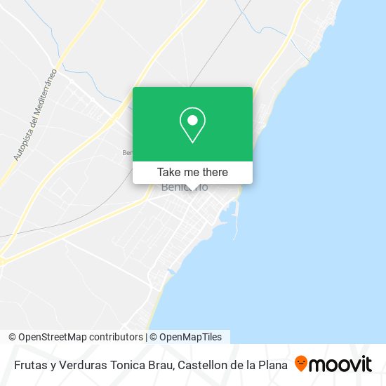 Frutas y Verduras Tonica Brau map