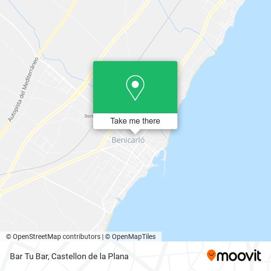 Bar Tu Bar map