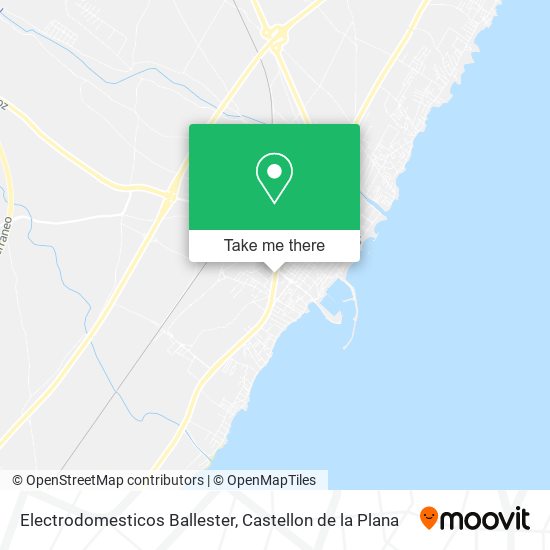 mapa Electrodomesticos Ballester