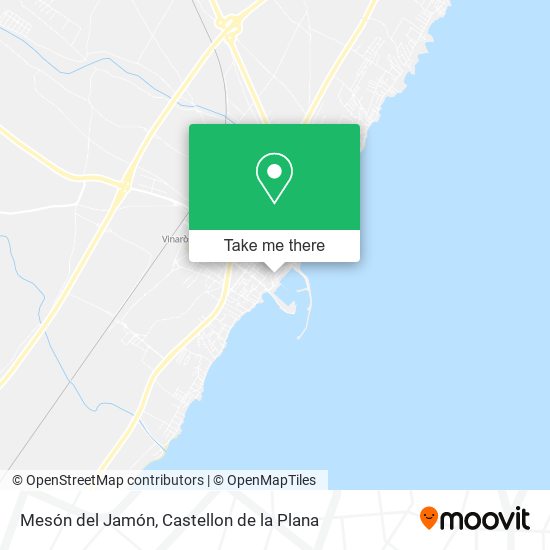 Mesón del Jamón map