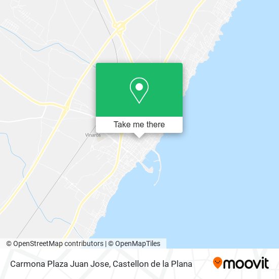 Carmona Plaza Juan Jose map