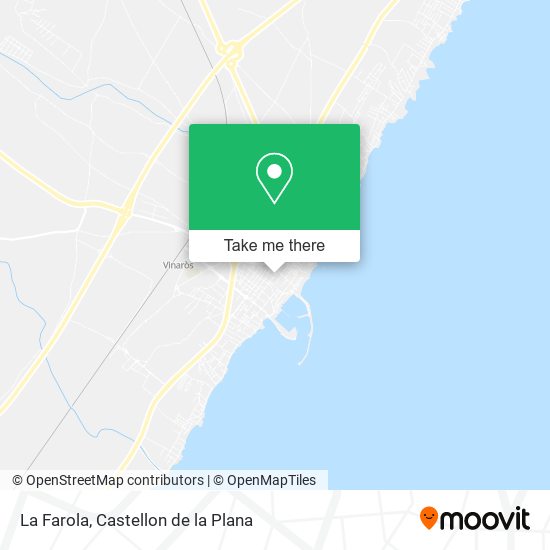 La Farola map