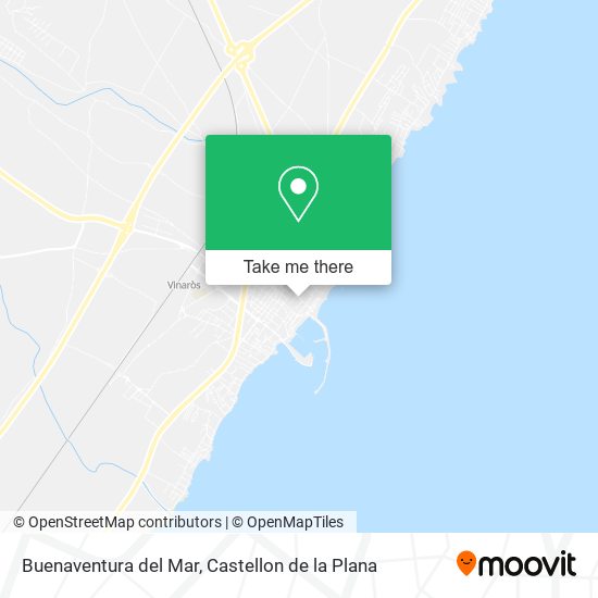 mapa Buenaventura del Mar