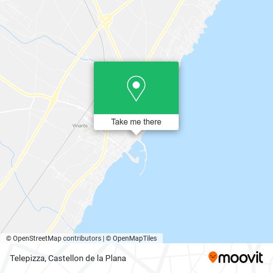 Telepizza map