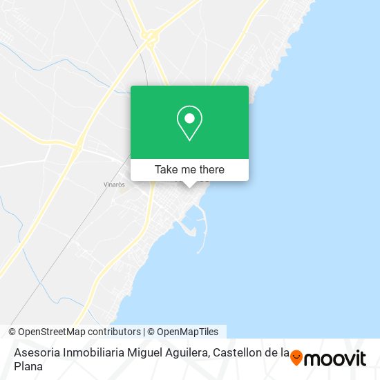 mapa Asesoria Inmobiliaria Miguel Aguilera