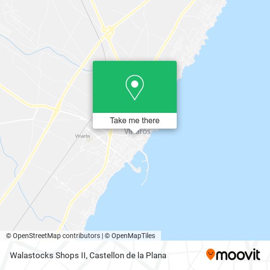 mapa Walastocks Shops II