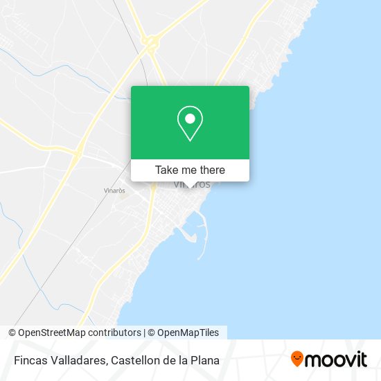 Fincas Valladares map