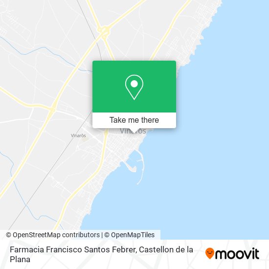 mapa Farmacia Francisco Santos Febrer