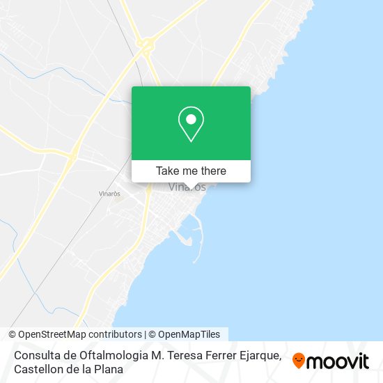 Consulta de Oftalmologia M. Teresa Ferrer Ejarque map