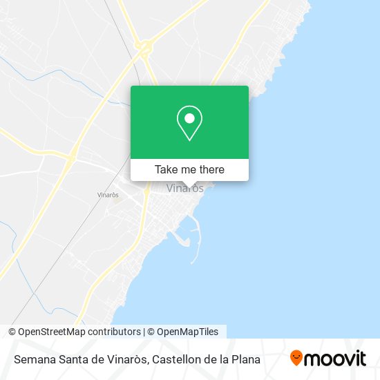 Semana Santa de Vinaròs map