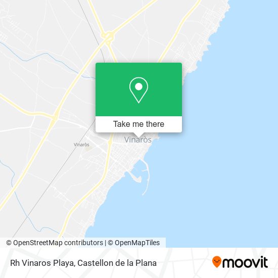 Rh Vinaros Playa map