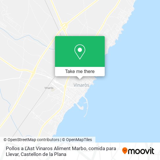 Pollos a L'Ast Vinaros Aliment Marbo, comida para Llevar map