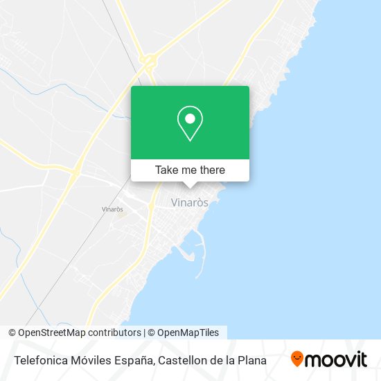 Telefonica Móviles España map