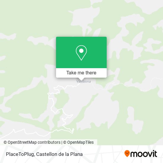 mapa PlaceToPlug