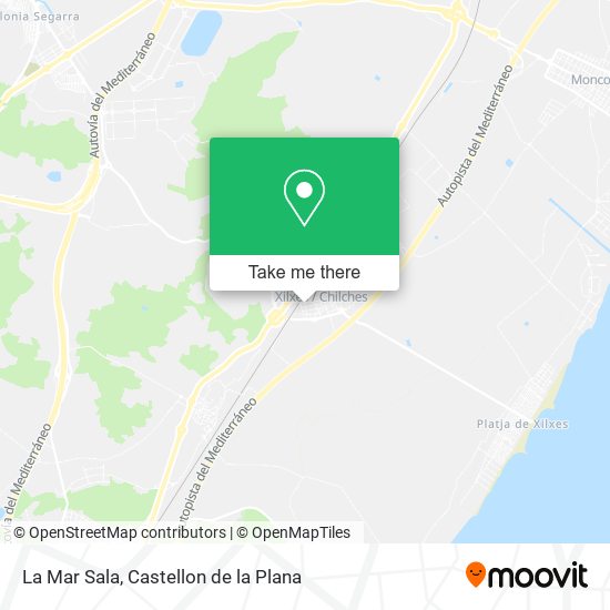 La Mar Sala map