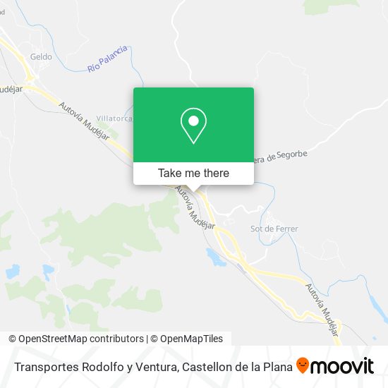 mapa Transportes Rodolfo y Ventura