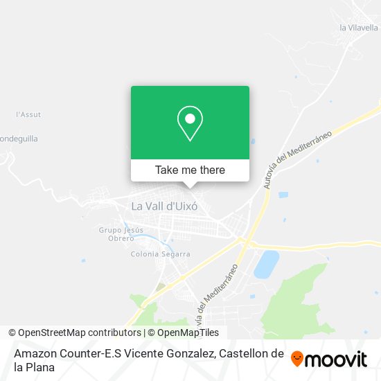 mapa Amazon Counter-E.S Vicente Gonzalez