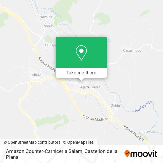 Amazon Counter-Carniceria Salam map