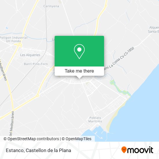 mapa Estanco