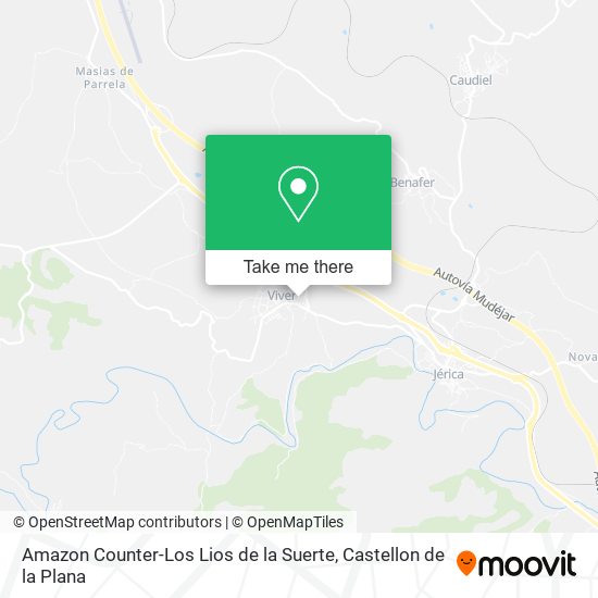 Amazon Counter-Los Lios de la Suerte map