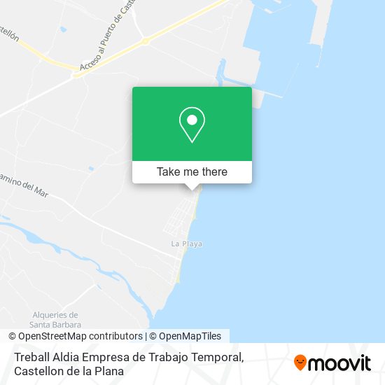 mapa Treball Aldia Empresa de Trabajo Temporal