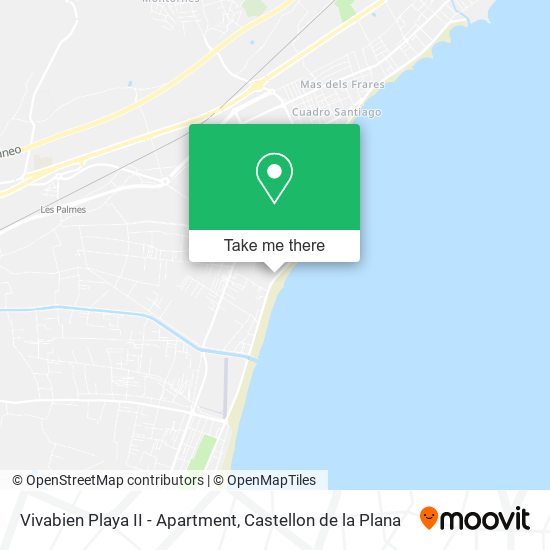 Vivabien Playa II - Apartment map