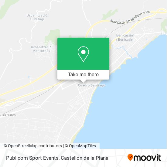 mapa Publicom Sport Events